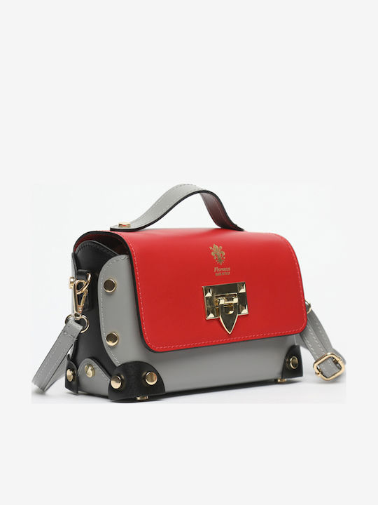 Women's Fuchsia Leather Shoulder Bag