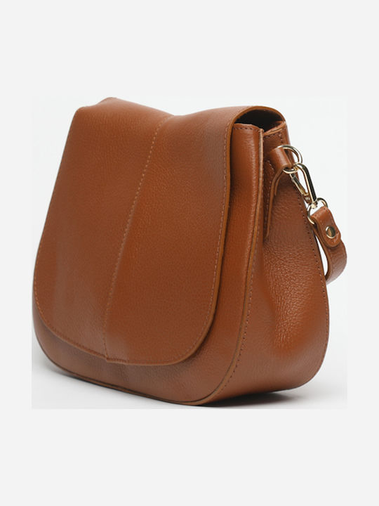 Burgunderrote Damen-Ledertasche zum Umhängen