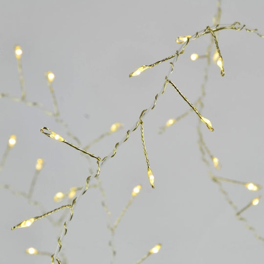 Illuminated Christmas Decorative Plastic Tree 120cm for Outdoor Use White