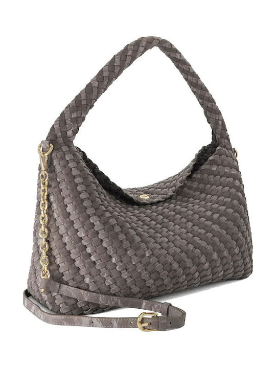 Grey Women's Shoulder Bag