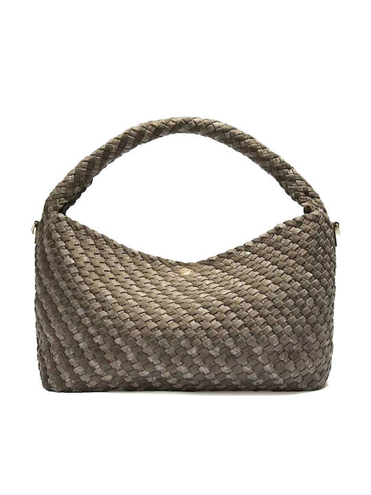 Grey Women's Shoulder Bag