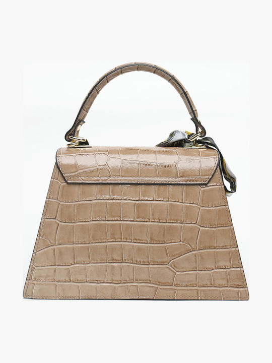 Leather Women's Satchel Bag Black