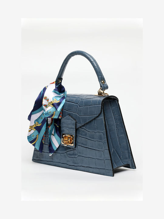 Leather Women's Satchel Bag Black