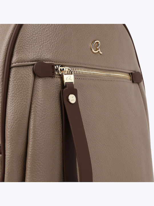 Women's Beige Backpack