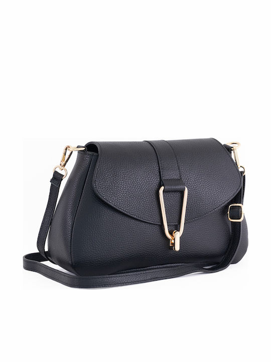 Burgunderrote Damen-Schultertasche aus Leder