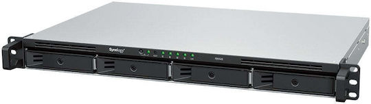 Synology RX426 Erweiterungseinheit mit 4 Einschüben für NAS-Server Rack-Gehäuse 1U