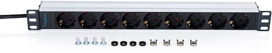 Digitus Πολύπριζο Rack 1τμχ