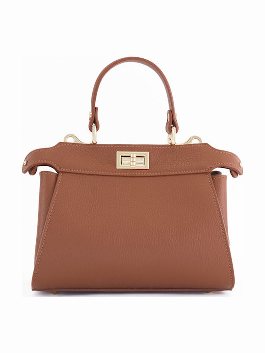 Leather Women's Shoulder Bag White
