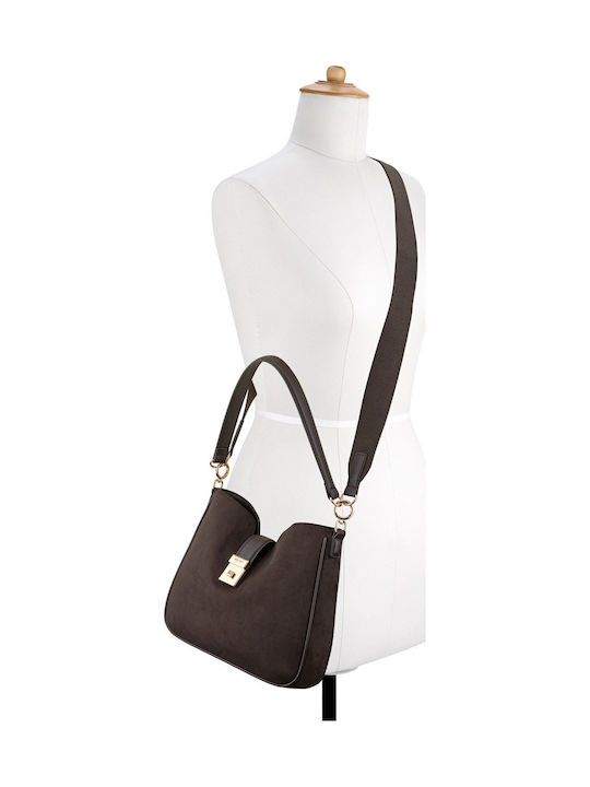 Monette Fabric Women's Bag Brown
