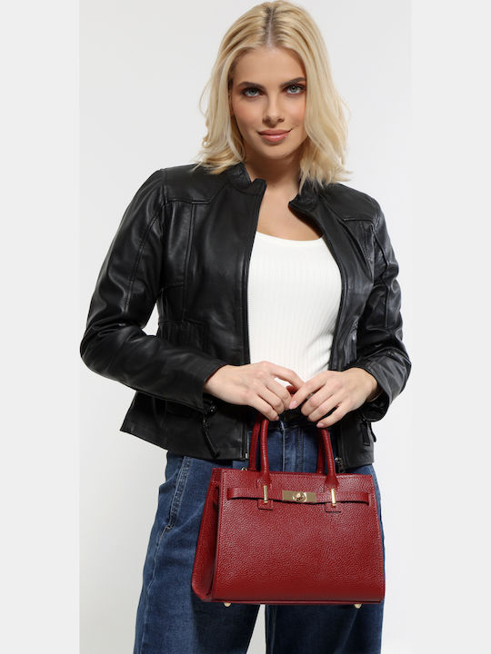 Leather Women's Satchel Bag Taype