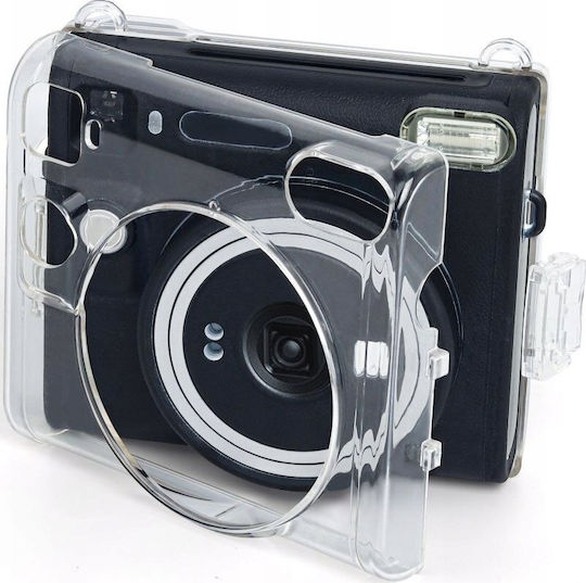Калъф Loveinstant за Fuji Fujifilm Instax Square Sq40 Sq 40, Прозрачен