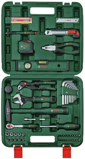 Bosch Werkzeugkoffer mit 73 Werkzeugen