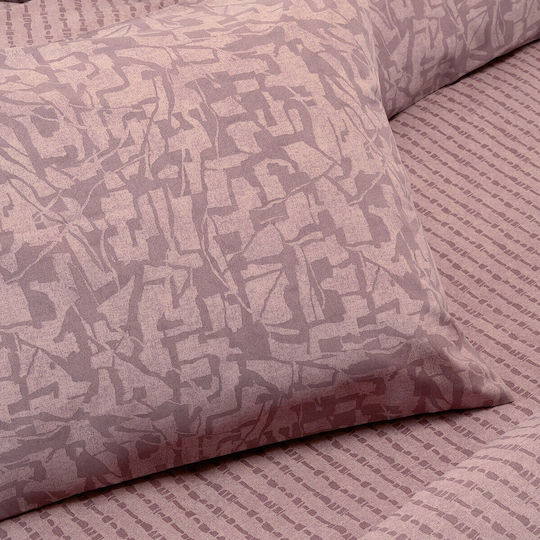 Melinen King-Size Quilt with Hollowfiber Filling 240x240 cm Ultra Storm Plum 350 GSM