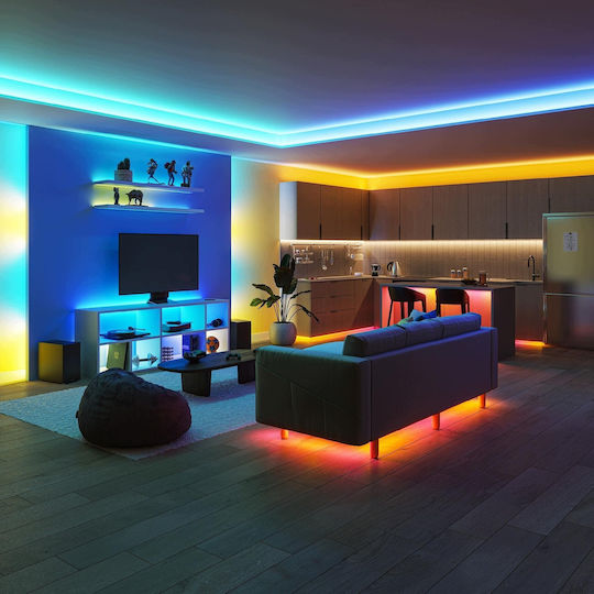 Philips Smart Ταινία LED Remo Wi-Fi Τηλεόρασης 220V RGB Φως 5m με Τηλεχειριστήριο