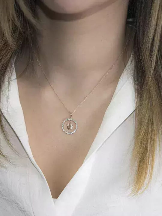 Halskette aus Roségold 14K Halskette aus Roségold 14K
