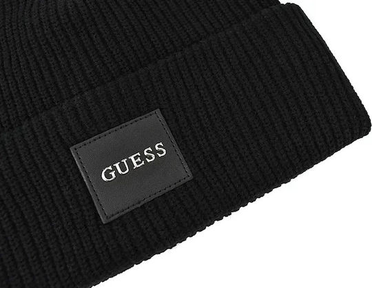 Beanie Men's Knitted Beanie in Black