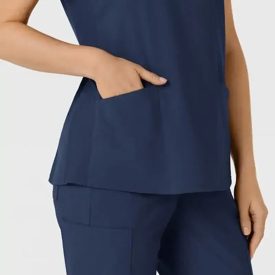 WonderWink Bluză Medicală de Damă Albastru Marin