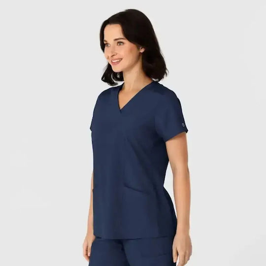 WonderWink Bluză Medicală de Damă Albastru Marin
