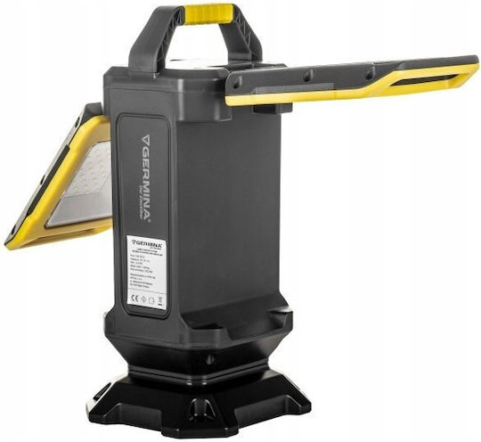 Geko Battery-Powered LED Work Light IP54 with Brightness up to 1500 lm