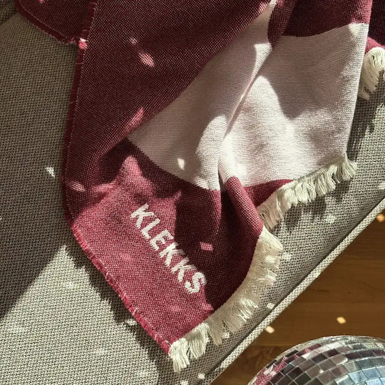 Klekks Sofa Blanket 140x200cm Pink