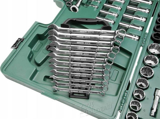 Sata Тресчотка с Вложки 1\4" & 3\8" & 1\2" 150 бр