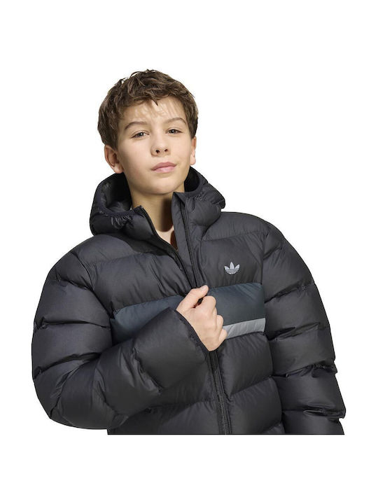 Kids Sports Short Black Jacket