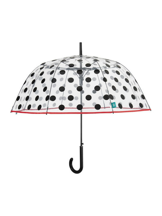 Umbrelă de Ploaie Automată cu Baston Neagră
