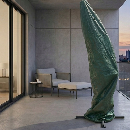 Progarden Waterproof Protective Umbrella Cover 220x45 cm in Green Colour