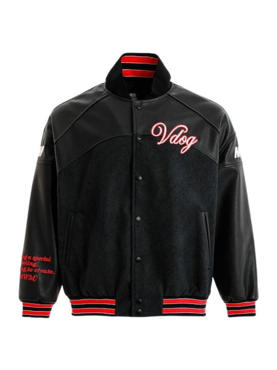 Lederjacke Black