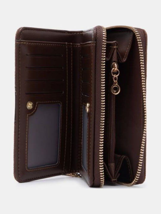 Large Brown Women's Wallet