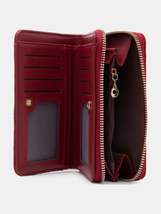 Large Women's Wallet Red