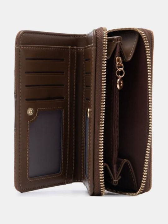 Large Brown Women's Wallet