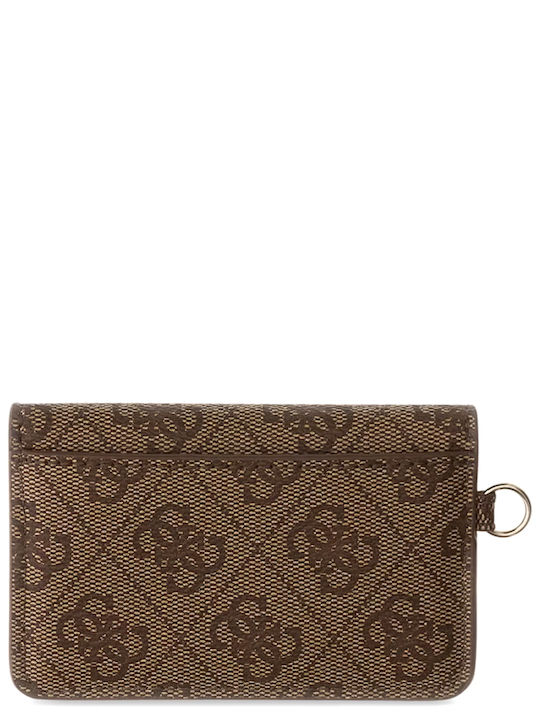 Guess Guess Дамски ключодържател Yvonne с лого Кафяв Rw7579p6401-ltl