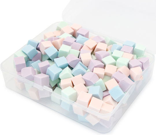 Set Gradient Ombre Global Fashion Creion Metalic cu Bureți Interșanjabili 100 Bucăți Bureți Colorați