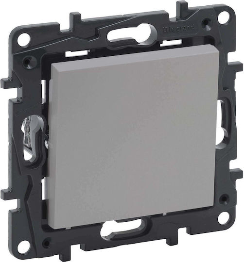 Legrand Niloe Step Recessed One-Way Wall Switch Without Frame