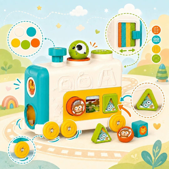 Όχημα Activity Train για 18+ Μηνών