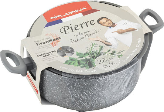Florina Tiefer Aluminium-Kochtopf 6,9 l / 28 cm
