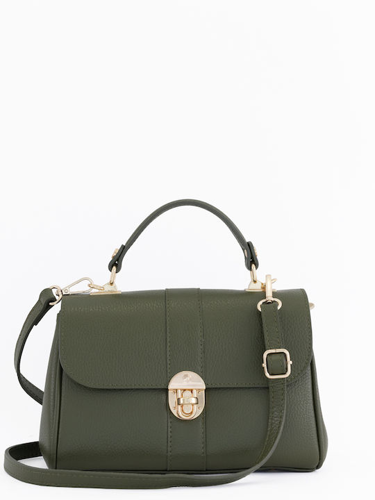 Brown Leather Women's Shoulder Bag