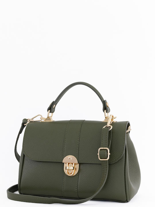 Brown Leather Women's Shoulder Bag