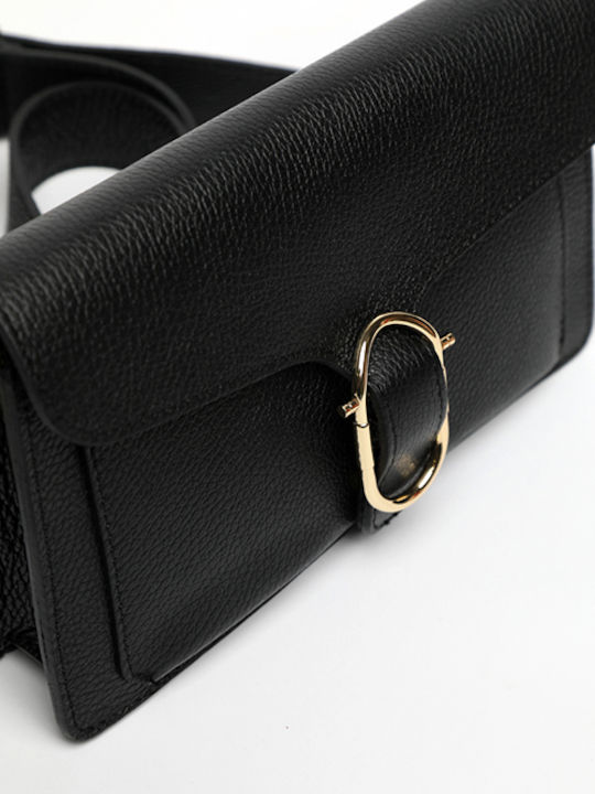 Leather Women's Shoulder Bag Khaki