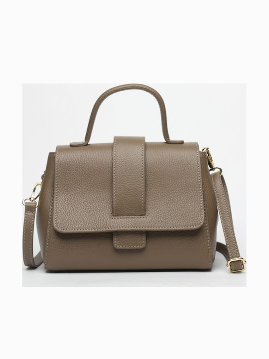 Burgundy Leather Women's Shoulder Bag