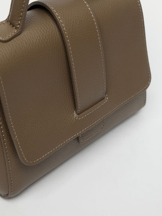 Burgundy Leather Women's Shoulder Bag