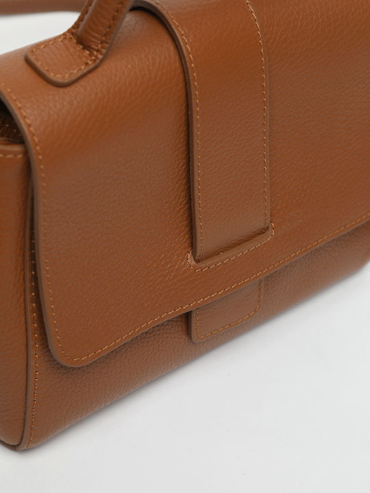 Burgundy Leather Women's Shoulder Bag