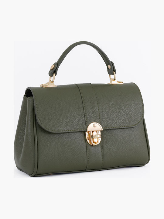 Burgundy Leather Women's Shoulder Bag