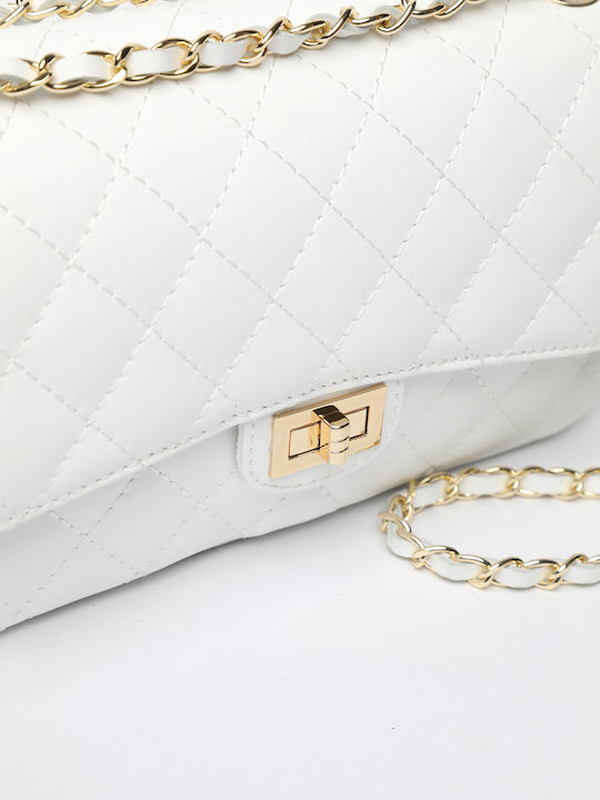 Black Leather Women's Shoulder Bag