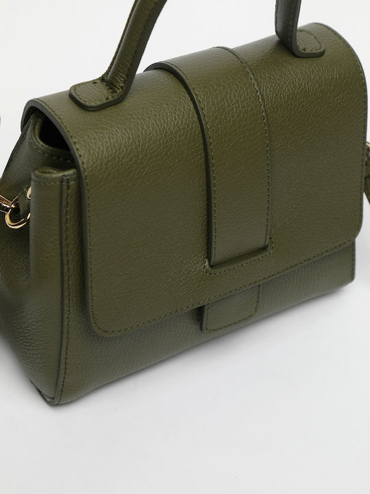 Beige Leather Women's Bag