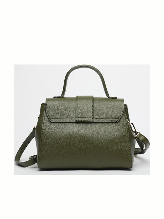 Beige Leather Women's Bag