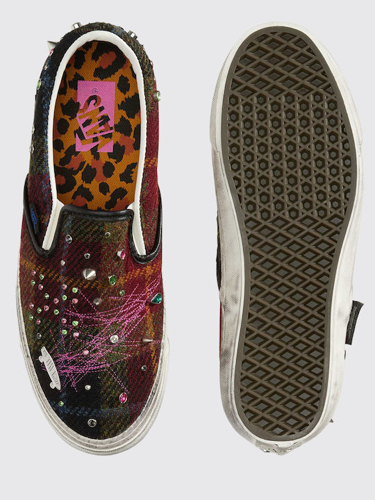 Classic Damen Slip-Ons Rot