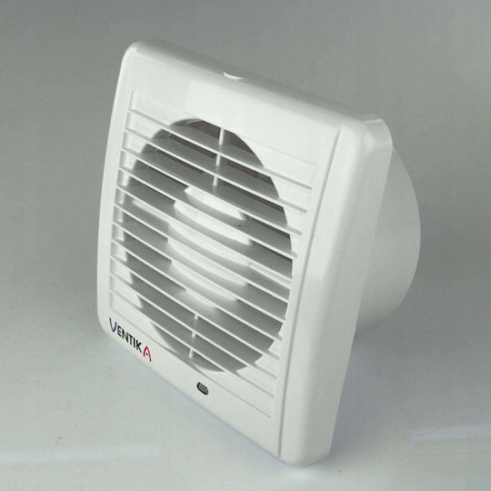 Ventika Wall Bathroom Ventilator 125mm White