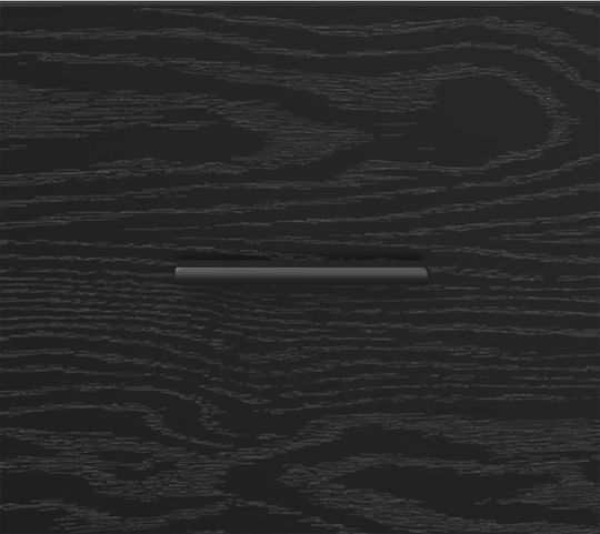 Nachttische aus Holz Schwarz 2 Stk. 60x40x30 cm